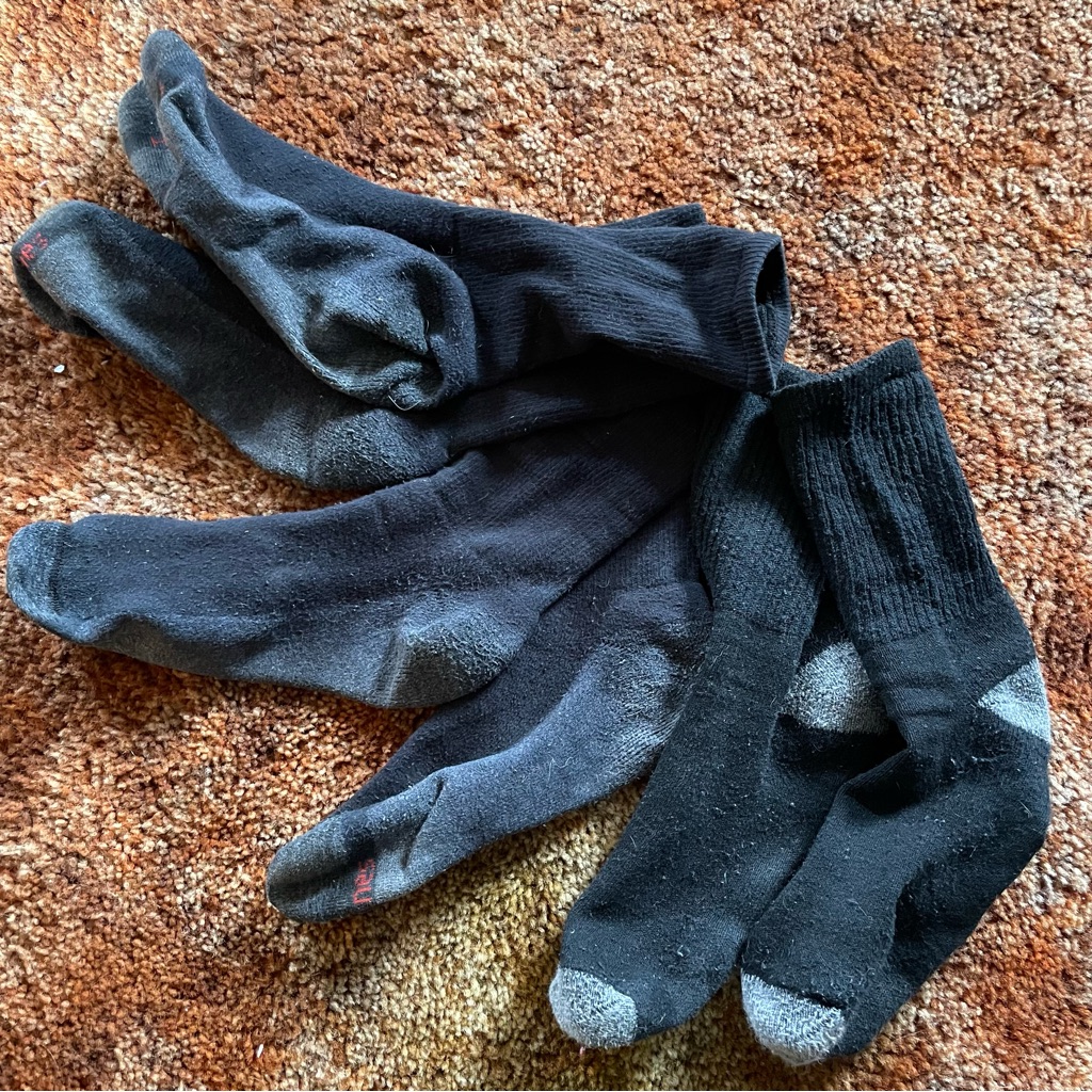 Hanes Mens Crew Socks